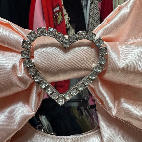 Sugar Thrillz Pink Bow Purse - Picture 3 of 8